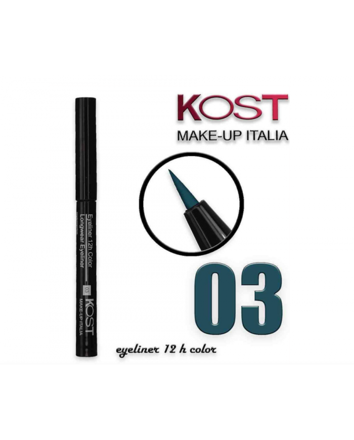 KOST MAKEUP - EYELINER 12H COLOR N03 - DEFINIZIONE PRECISA LUNGA TENUTA