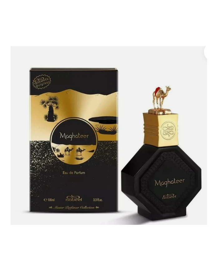 NABEEL MAGHATEER EDP 100ml Profumo Arabo Unisex Oud Rosa Sandalo Spezie