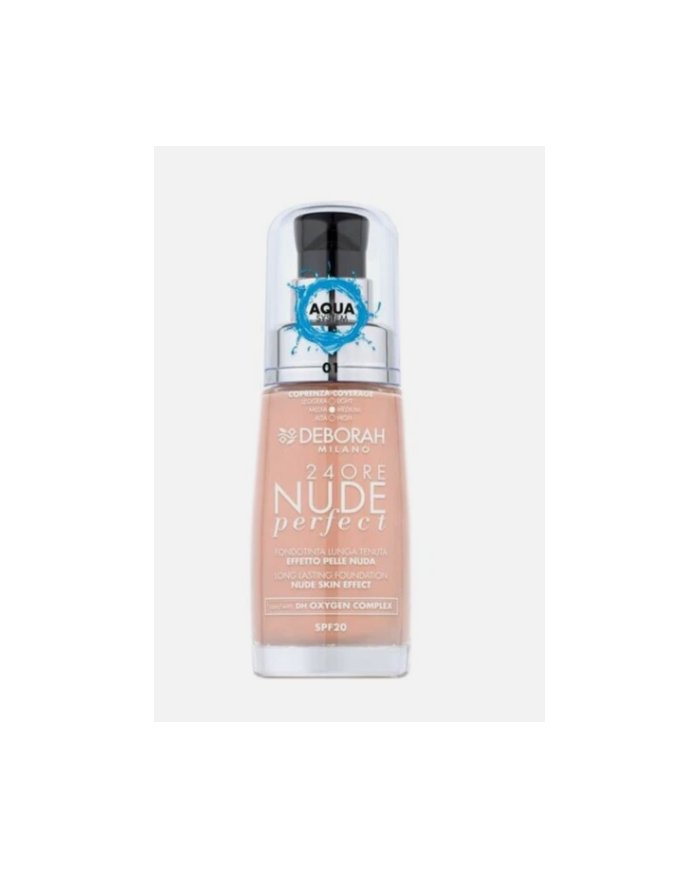 Deborah 24 hore nude perfec 04 copre la pelle con fondotinta  effetto nudo