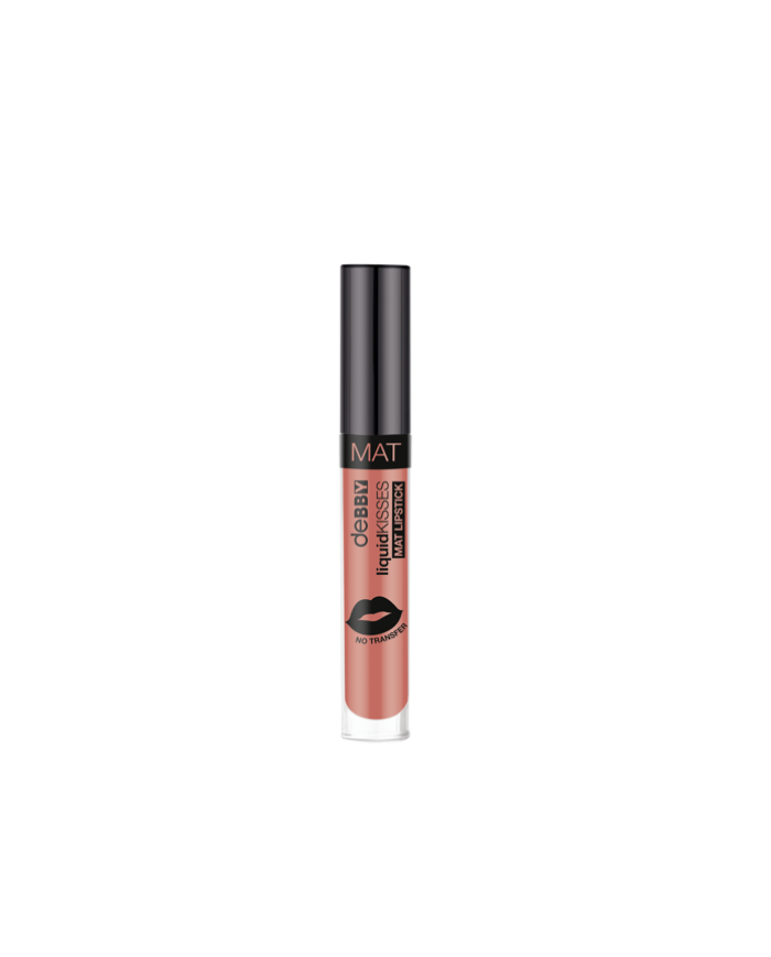DEBBY Make Up Liquid Kisses 12 Nude Caramel Rossetto Opaco Vellutato  Leggero