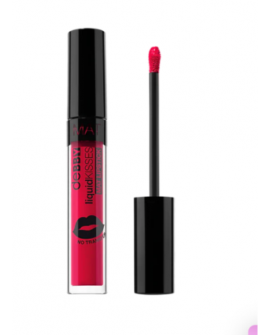 DEBBY Make Up Liquid Kisses 22 ruby Red Rossetto Opaco Vellutato  Leggero