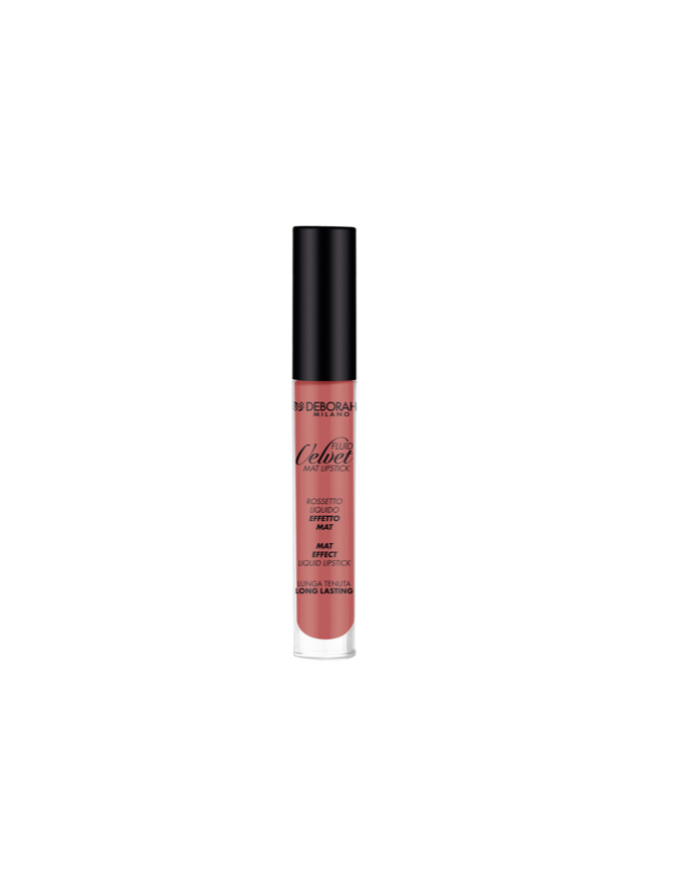 DEBORAH Make Up Fluid Velvet Mat N02  Rossetto Liquido Finish Sofisticato 5ml