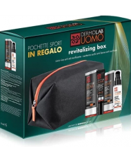 DERMOLAB - KIT REGALO UOMO - SIERO VISO IDRATANTE 30ML + CONTORNO OCCHI ANTI-FATICA