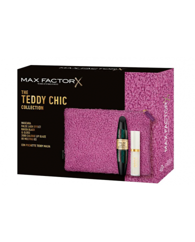 MAX FACTOR - KIT REGALO - MASCARA FALSE LASH EFFECT + GLOSS 2000 CALORIE + POCHETTE ESCLUSIVA
