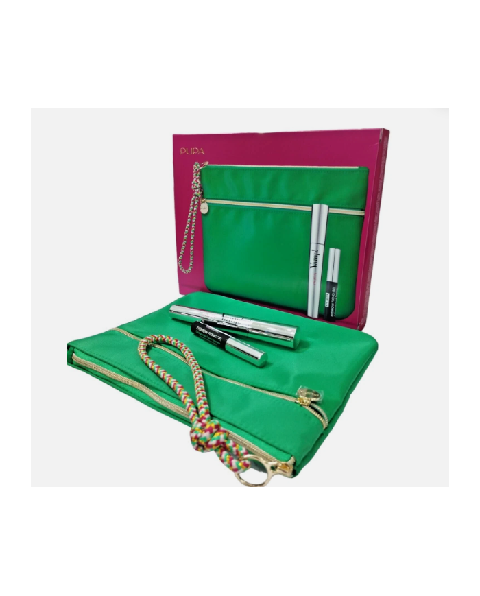 Pupa kit mascara vamp! Volume ciglia  Gel sopracciglie eyebrow fixing gel