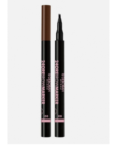 DEBORAH MILANO - 24ORE BROW MARKER - N02 LIGHT BROWN - PENNARELLO SOPRACCIGLIA UNISEX