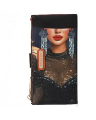 NICOLE LEE Borsa Gioiello Cestello con Tracolla PRT16613-SIG Originale Fashion