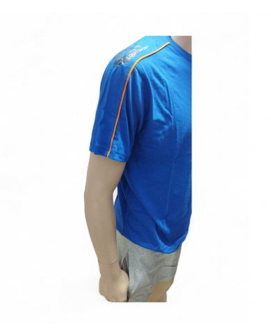 LOTTO Pigiama Ragazzo 16 Anni  Maglia Manica Corta e Pantaloncino Cotone