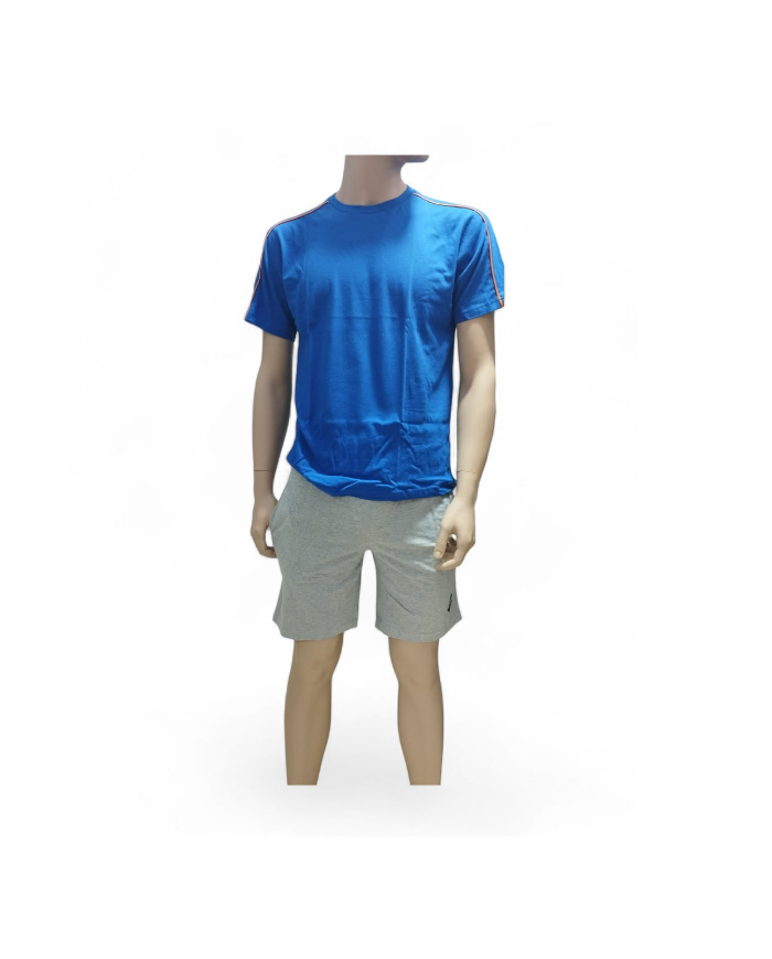 LOTTO - PIGIAMA RAGAZZO 16 ANNI - BLUETTE - MAGLIA MANICA CORTA E PANTALONCINO  8053040129387