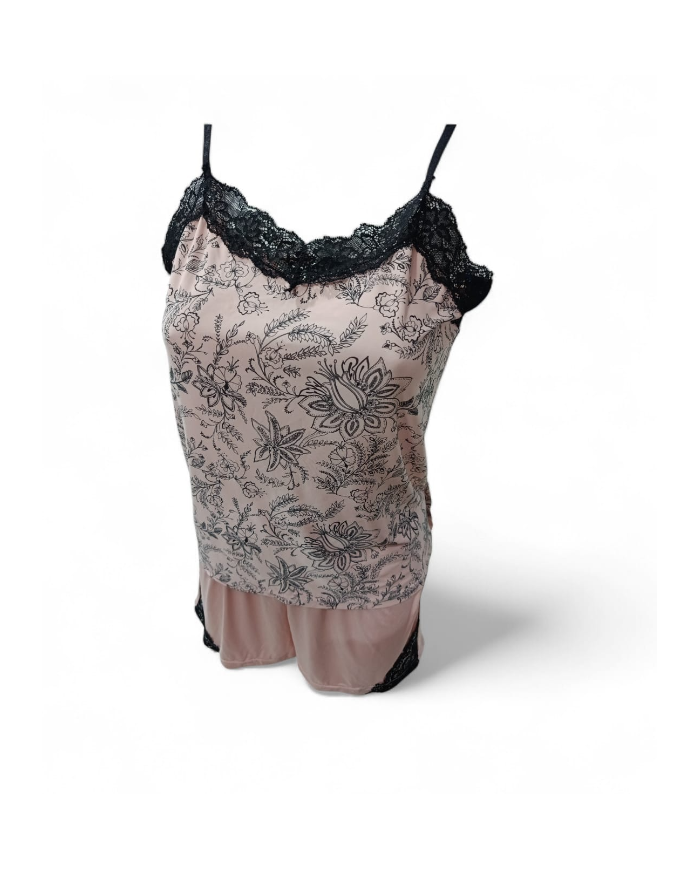 INTIMAMI - PIGIAMA DONNA SPALLINE SOTTILI E PANTALONCINO - CIPRIA - TAGLIA 5/L