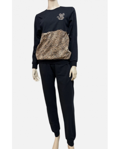 INTIMAMI - PIGIAMA TUTA DONNA - COMODO E SENSUALE IN TESSUTO MORBIDO E AVVOLGENTE 8301046170347