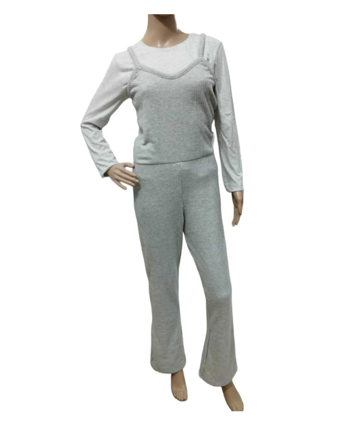 jadea Pigiama  Tuta salopette femminile per inverno freddo comodo pratico