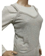 jadea Pigiama  Tuta salopette femminile per inverno freddo comodo pratico