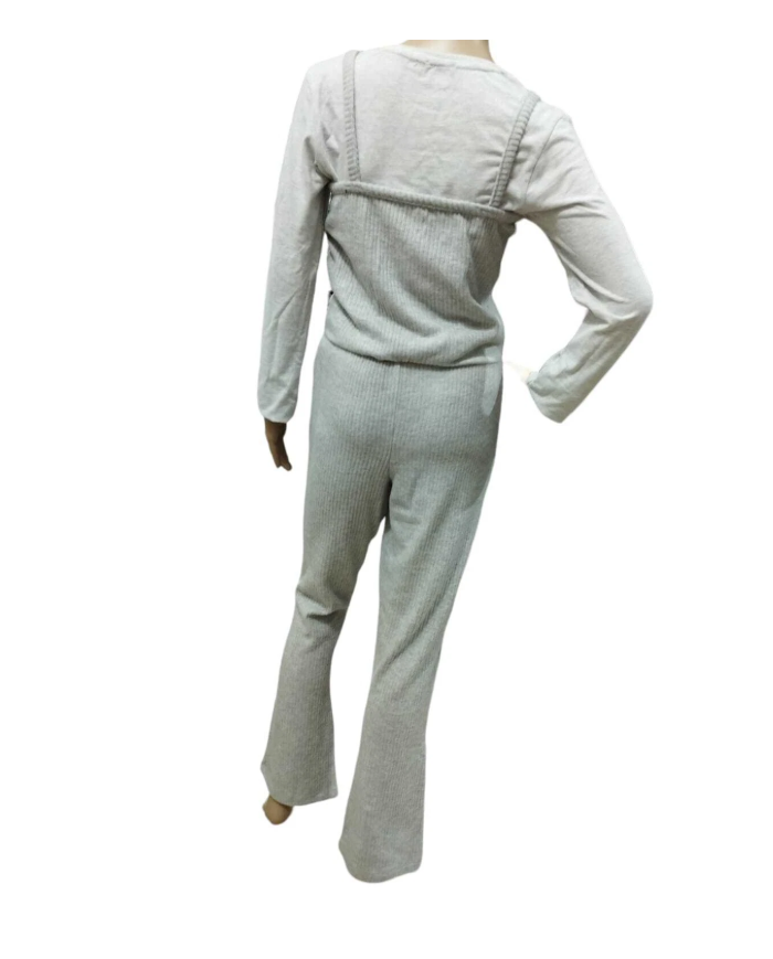 jadea Pigiama  Tuta salopette femminile per inverno freddo comodo pratico