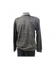 INTIMAMI - PIGIAMA UOMO INVERNALE - MAGLIA E PANTALONE LUNGO CON POLSINI - 95% VISCOSA