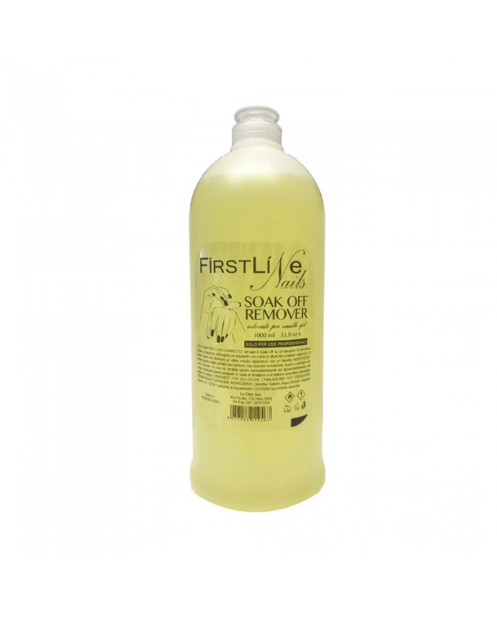 FIRST LINE NAILS - SOAK OFF REMOVER - 1 LITRO - RIMOZIONE PROFESSIONALE GEL E ACRILICO 8057284119463
