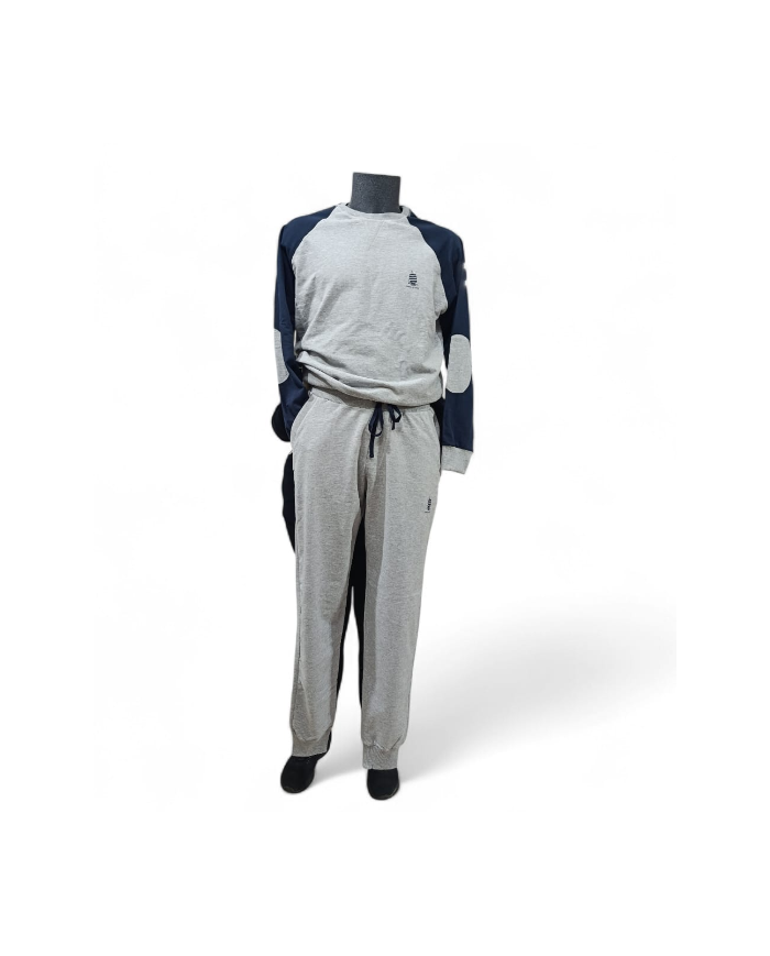 MARINA YACHTING Tuta Uomo Completo Sportivo Cotone grigio Homewear tag XL   8058058088558