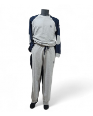MARINA YACHTING Tuta Uomo Completo Sportivo Cotone grigio Homewear tag XL   8058058088558