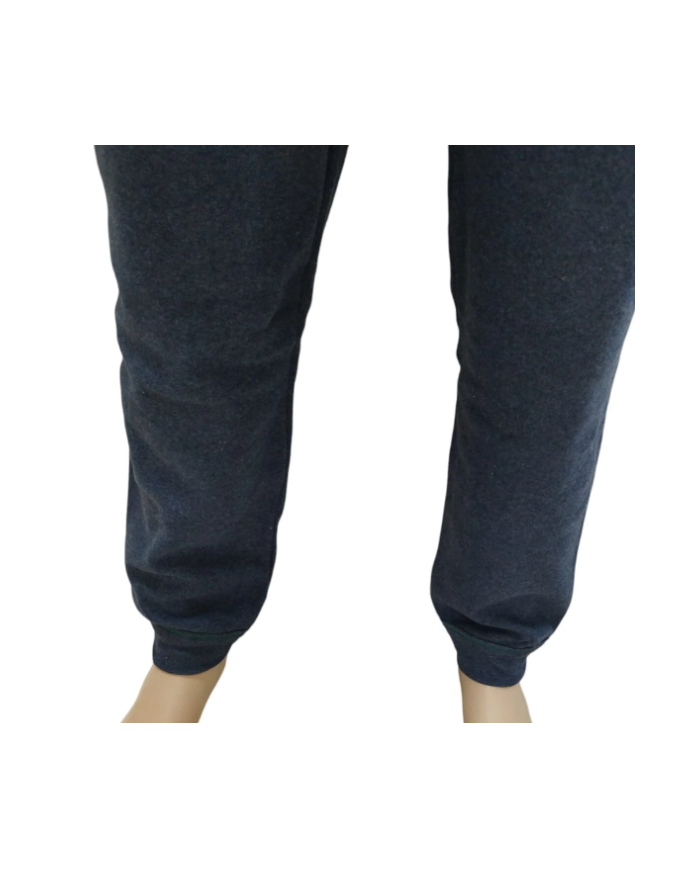 NUVÒ PIGIAMA UOMO JEANS SCOLLO SERAFINO INVERNO CALDO E LEGGERO COMODO