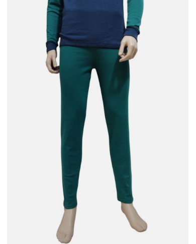 NUVÒ PIGIAMA UOMO BLU VERDE CON SCOLLO SERAFINO INVERNO CALDO  LEGGERO E COMODO TAG XXL