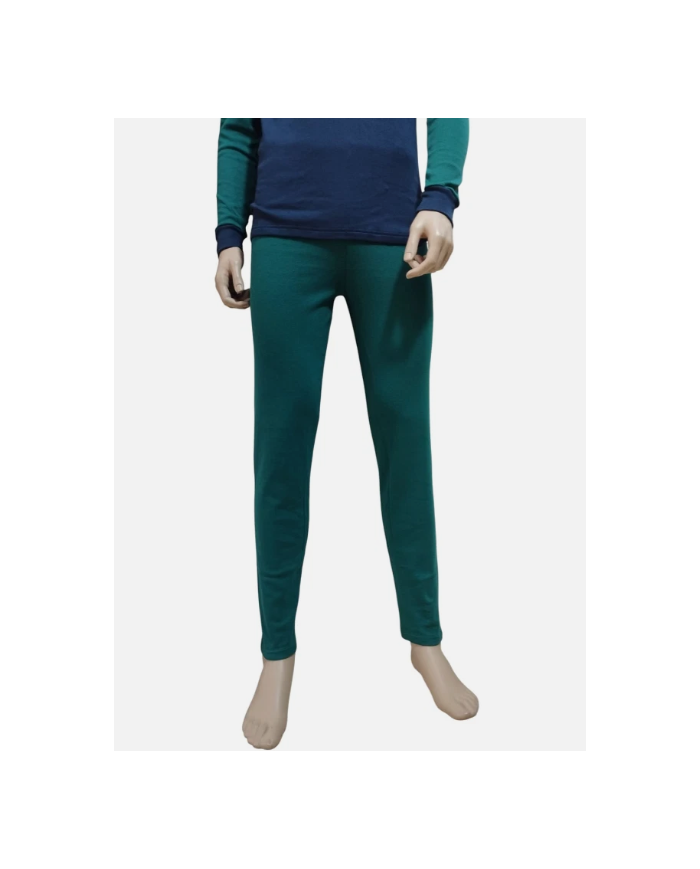 NUVÒ PIGIAMA UOMO BLU VERDE CON SCOLLO SERAFINO INVERNO CALDO  LEGGERO E COMODO TAG XXL