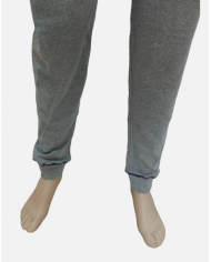 PIGIAMA UOMO IN CALDO COTONE - MODELLO SERAFINO CON POLSINI - COMFORT INVERNALE TAG XL