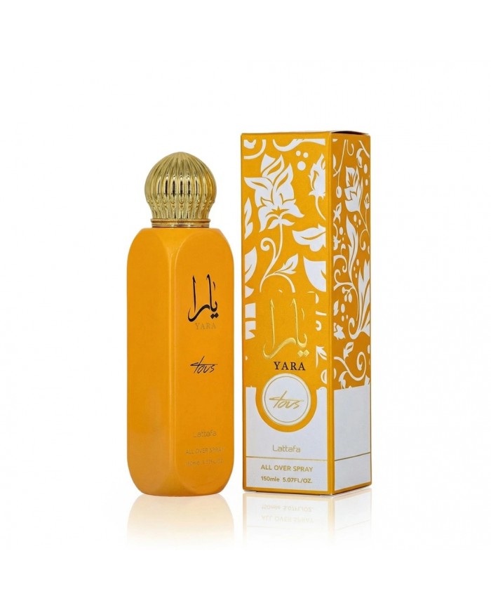 LATTAFA Yara Tous Body Spray 150ml Profumo Corpo Donna Tropicale Mango e Cocco