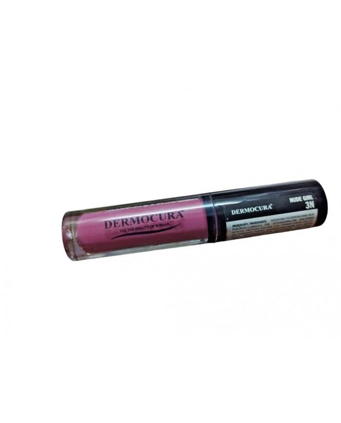 DERMOCURA Lip Gloss Nude Girl 3N Lunga Durata Made in Italy Texture Leggera 8054615760790