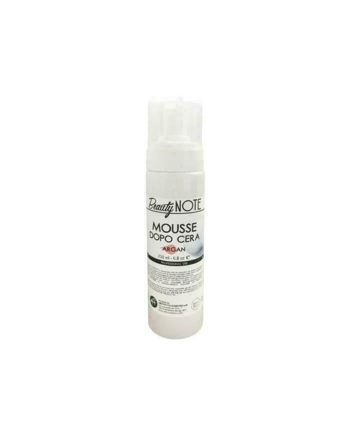 BEAUTY NOTE Mousse Dopo Cera Aloe e Argan 150ml Lenitiva Idratante Post Ceretta