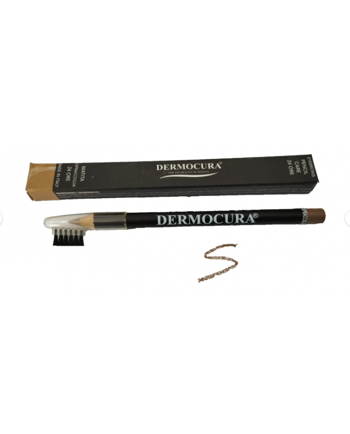 DERMOCURA - N02 BIONDO SABBIA - MATITA SOPRACCIGLIA TEXTURE RICCA E CREMOSA - MADE IN ITALY 8054615762770