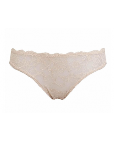 SIèLEI Perizoma Serie Pizzo 1973 Colore Cipria Taglia 2 Lingerie Raffinata