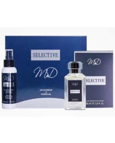 M&D Selective Cofanetto con Eau de Toilette 100ml e Shower Gel 100ml maschile