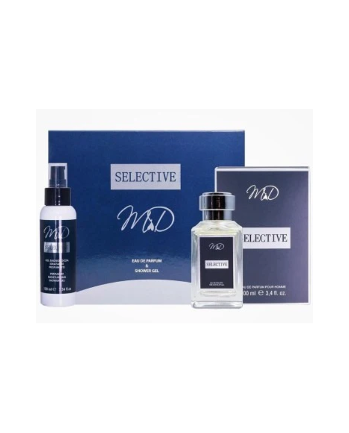 M&D Selective Cofanetto con Eau de Toilette 100ml e Shower Gel 100ml maschile