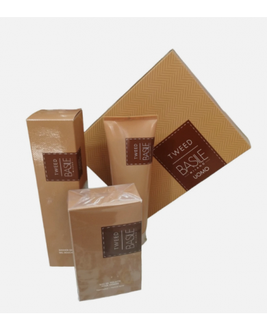 BASILE TWEED COFANETTO UOMO EAU DE TOILETTE E SHOWER GEL LEGNOSO AROMATICO 8021659007082