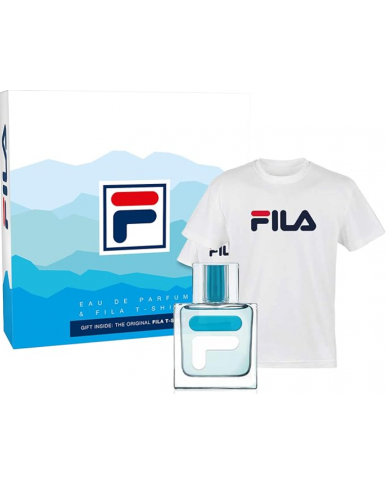 FILA COFANETTO REGALO UOMO EAU DE TOILETTE 100 ML E MAGLIETTA T-SHIRT IN COTONE  8017331067673