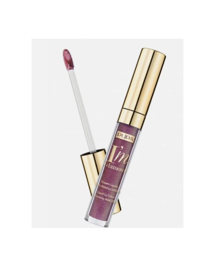 PUPA I'M GLAMOUR ROSSETTO LIQUIDO METALLICO 006 CYCLAMEN VIOLET