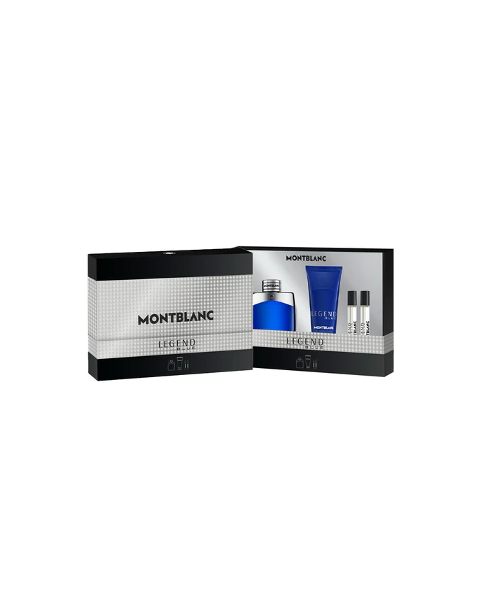 MONTBLANC EXPLORER ULTRA BLUE COFANETTO EAU DE PARFUM 100 ML + EDP 2 X 7,5 ML + GEL DOCCIA 100 ML KIT REGALO UOMO
