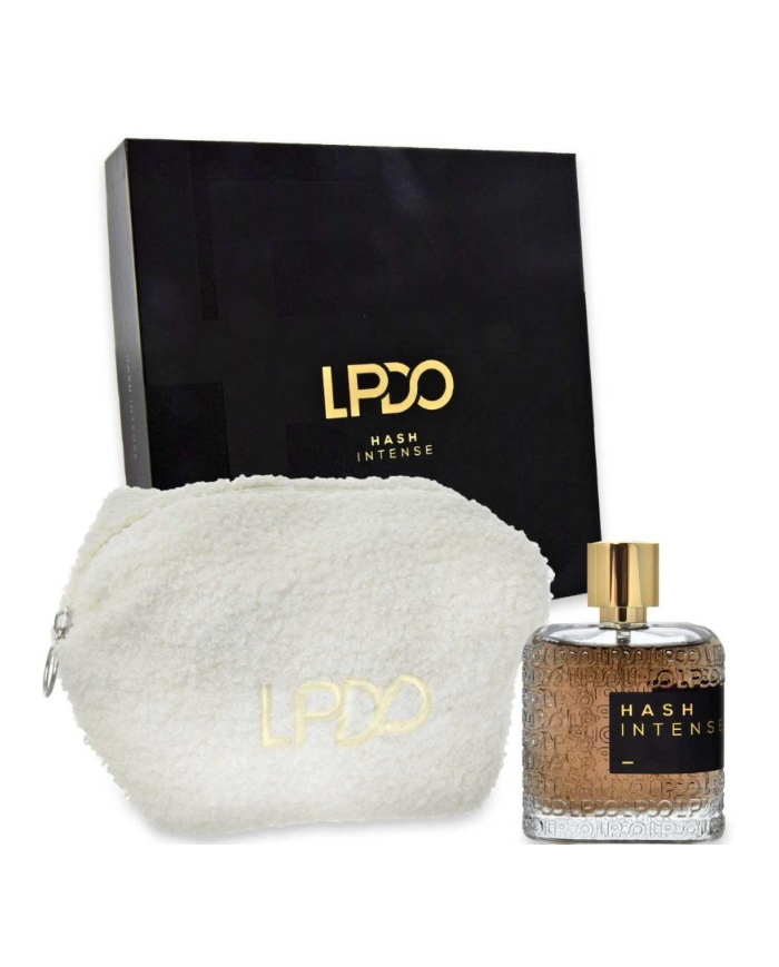 LPDO Hash Intense Cofanetto 30ml Edp + Pochette Esclusiva Profumo Uomo Donna 8055035742540