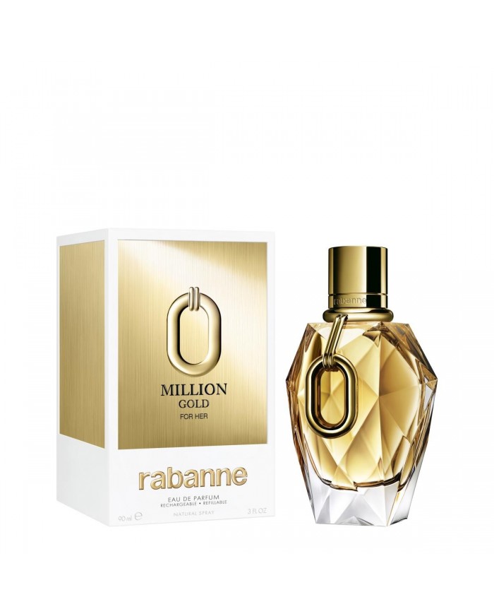 PACO RABANNE Million Gold For Her Eau De Parfum 90ml Profumo Donna Spray