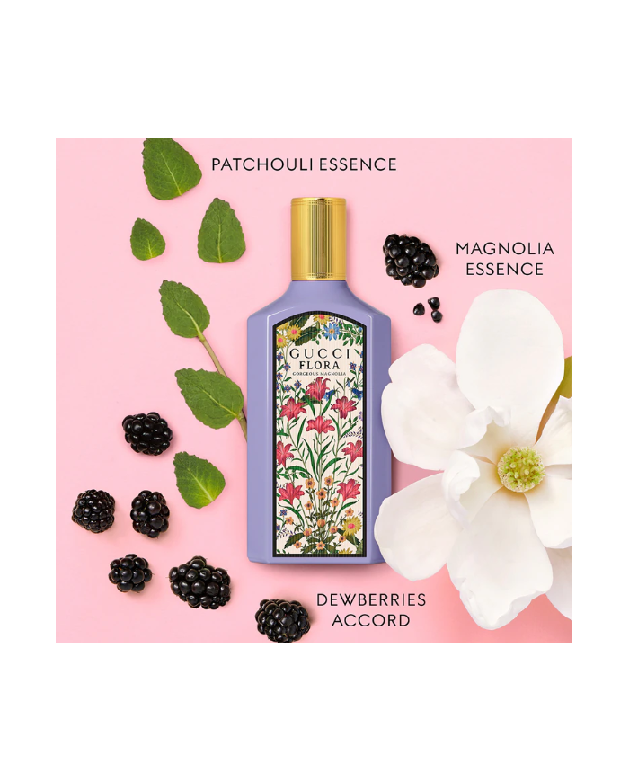 GUCCI FLORA GORGEOUS MAGNOLIA EAU DE PARFUM PROFUMO DONNA SPRAY 30 ML