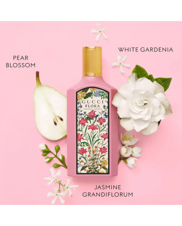 GUCCI FLORA GORGEOUS GARDENIA EAU DE PARFUM PROFUMO DONNA SPRAY 50 ML