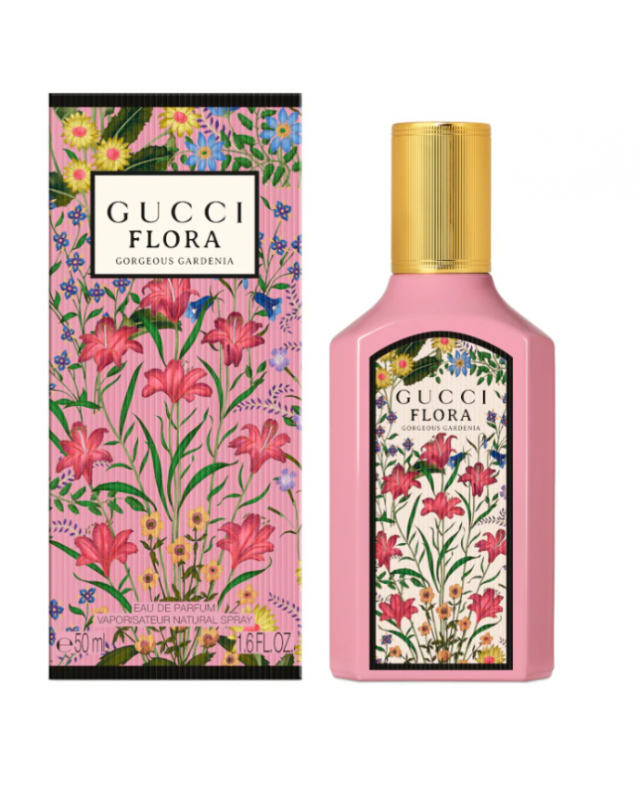GUCCI FLORA GORGEOUS GARDENIA EAU DE PARFUM PROFUMO DONNA SPRAY 50 ML