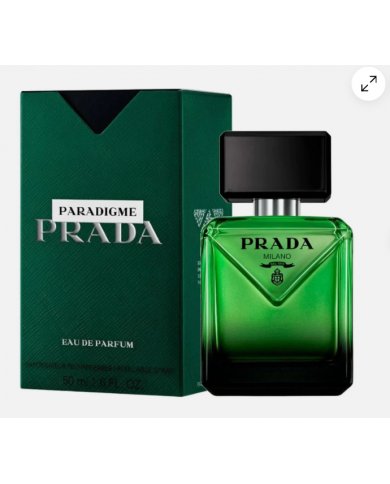 PRADA PARADIGME EAU DE PARFUM PROFUMO UOMO SPRAY RICARICABILE 50 ML