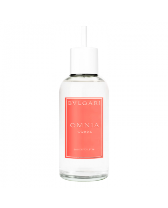 BVLGARI Omnia Coral 200ml Ricarica Profumo Donna Spray Eau De Toilette Originale