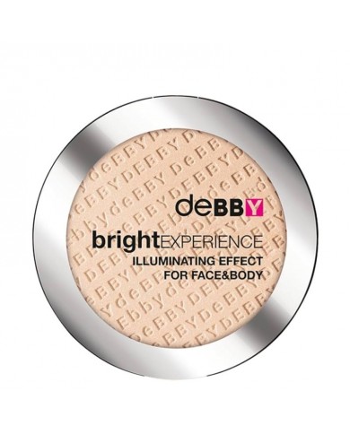 DEBBY BRIGHTEXPERIENCE ILLUMINANTE EFFETTO GLOW POLVERE COMPATTA 01 STARDUST 8009518250008