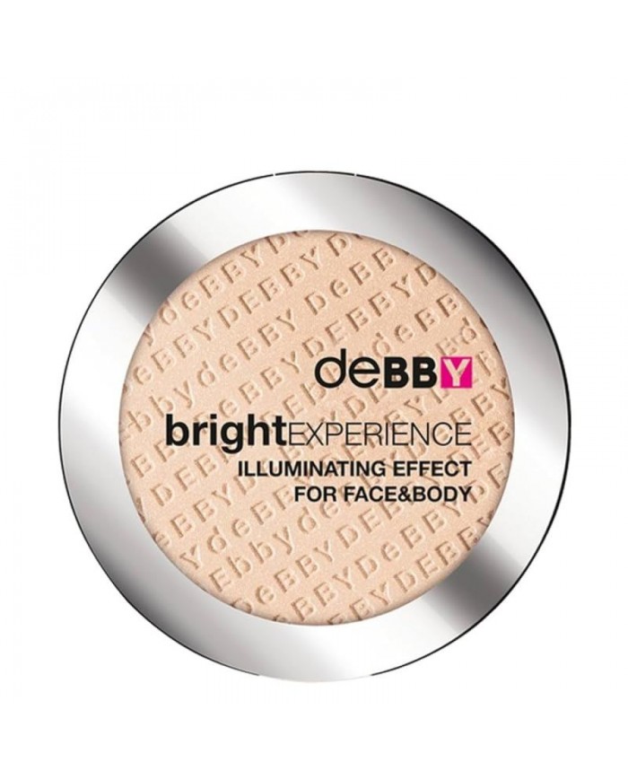 DEBBY BRIGHTEXPERIENCE ILLUMINANTE EFFETTO GLOW POLVERE COMPATTA 01 STARDUST 8009518250008