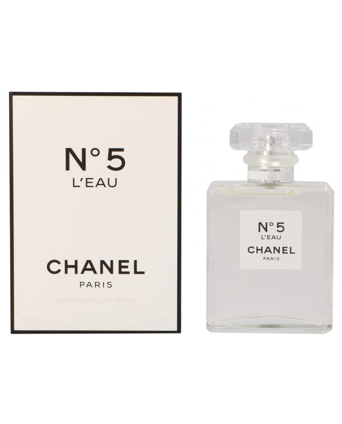 CHANEL N5 L'EAU EAU DE TOILETTE PROFUMO DONNA SPRAY 50 ML 3145891055207