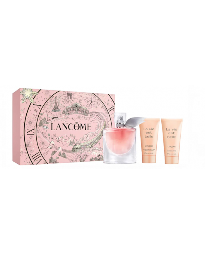 LANCOME LA VIE EST BELLE KIT COFANETTO REGALO EAU DE PARFUM 30 ML + GEL DOCCIA 50 ML + LATTE CORPO 50 ML 3614274652208