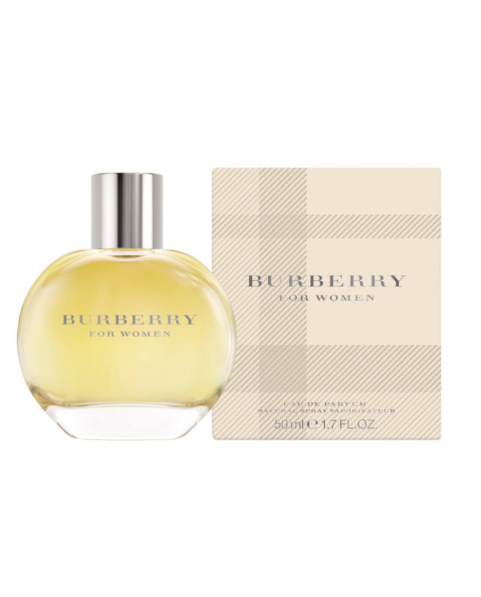 BURBERRY BURBERRY FOR WOMEN CLASSICO EAU DE PARFUM PROFUMO DONNA SPRAY 50 ML 3614226905697