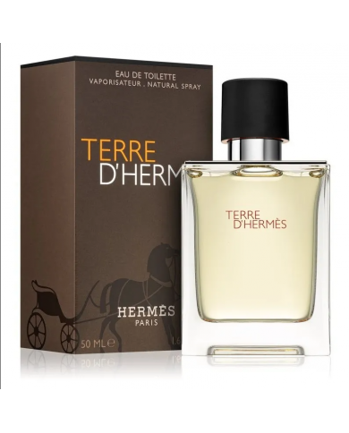 HERMES TERRE D'HERMES EAU DE TOILETTE PROFUMO UOMO SPRAY 50 ML